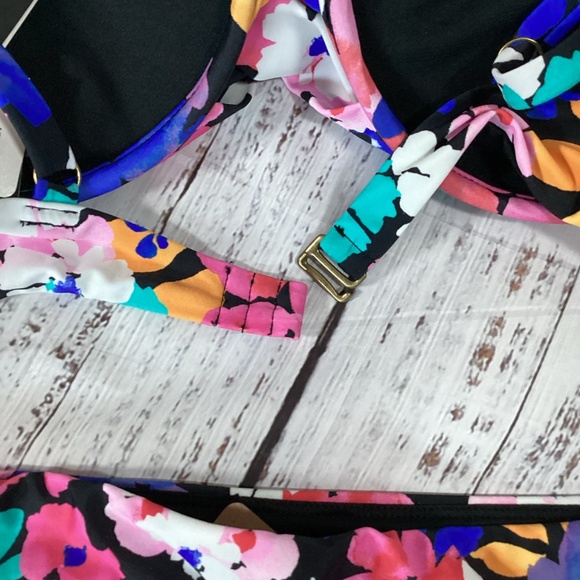 360. Island Escape Topical High Waist Bikini NWT Size 16 - Picture 4 of 8